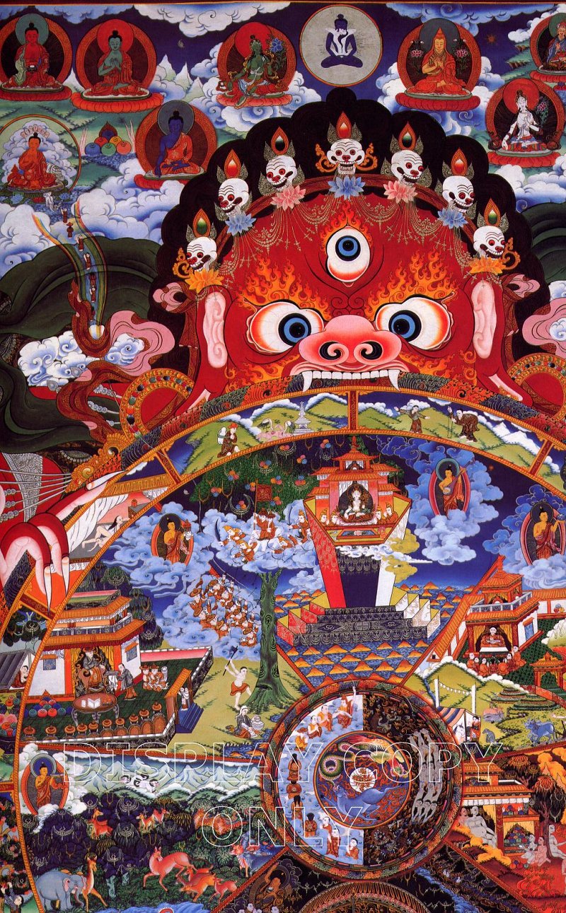 Wheel of Life (Our deluded existance)